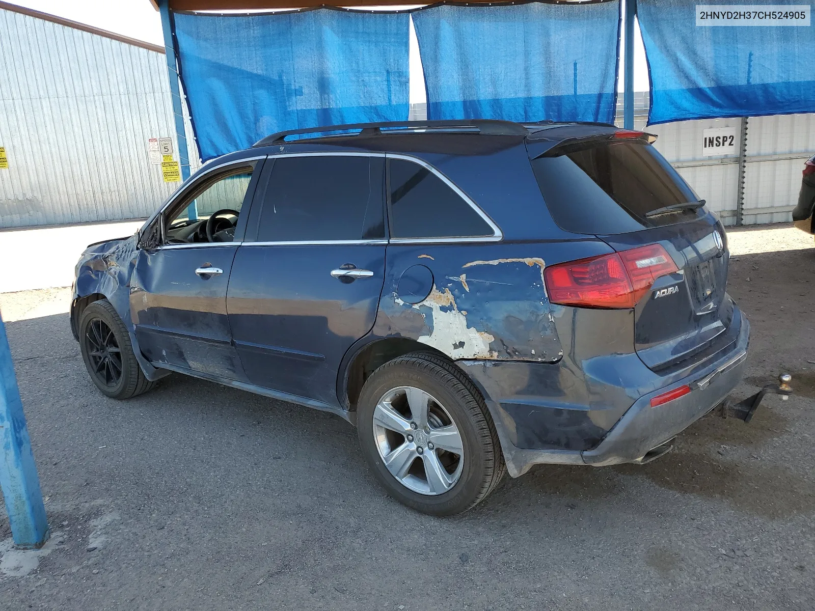 2HNYD2H37CH524905 2012 Acura Mdx Technology