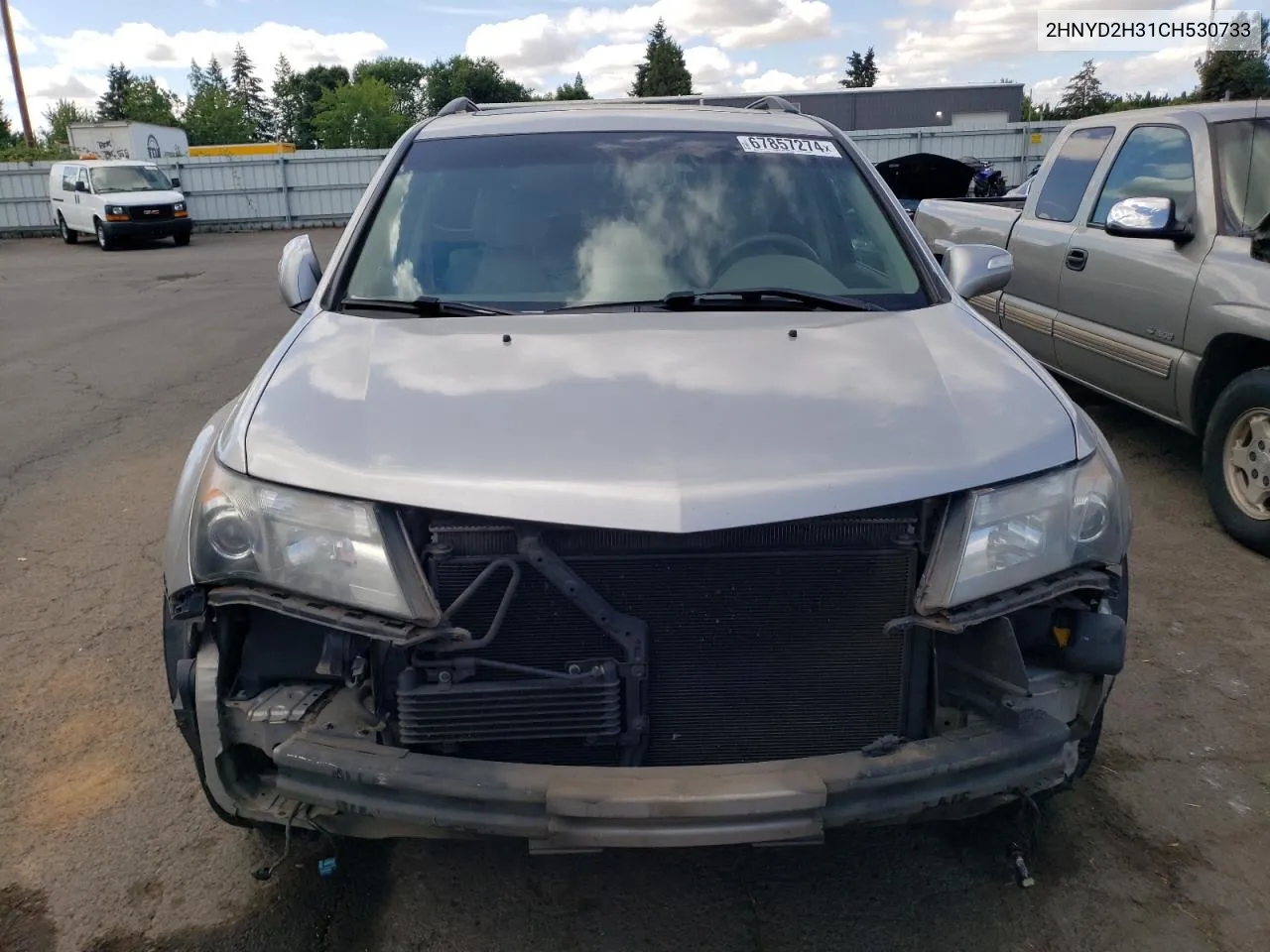 2012 Acura Mdx Technology VIN: 2HNYD2H31CH530733 Lot: 67857274