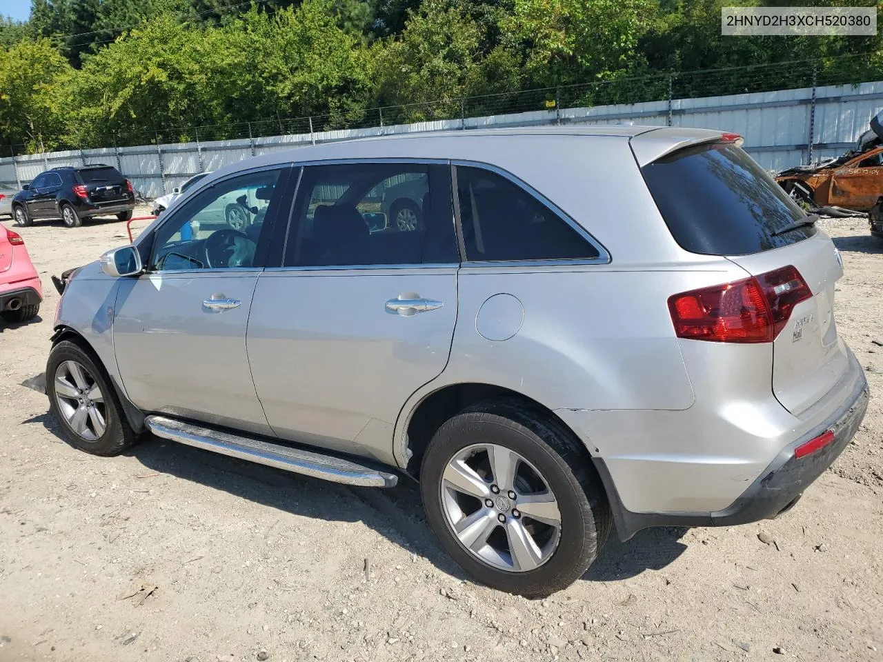 2012 Acura Mdx Technology VIN: 2HNYD2H3XCH520380 Lot: 67981174