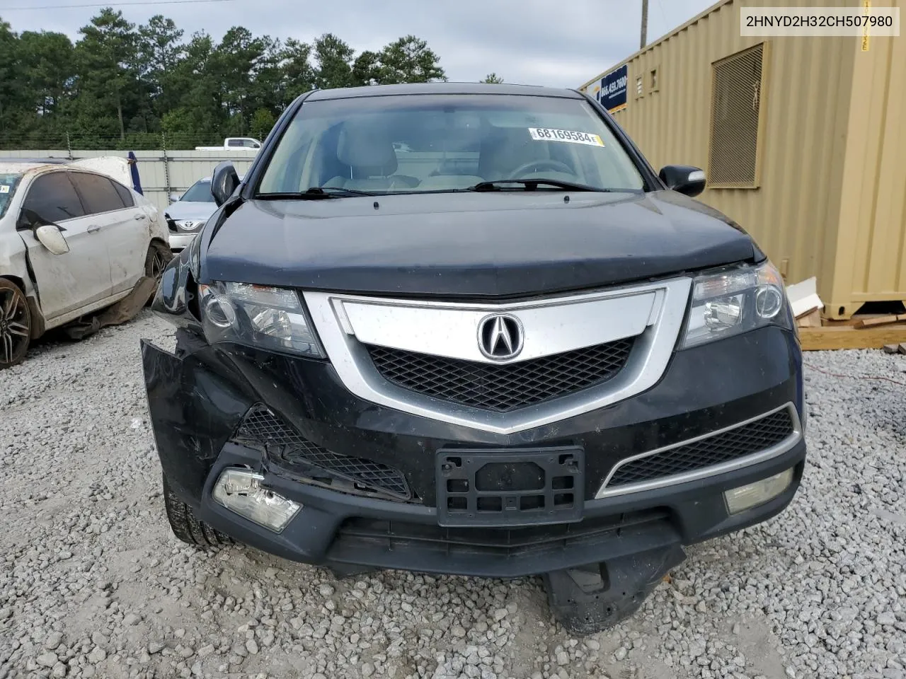 2012 Acura Mdx Technology VIN: 2HNYD2H32CH507980 Lot: 68169584