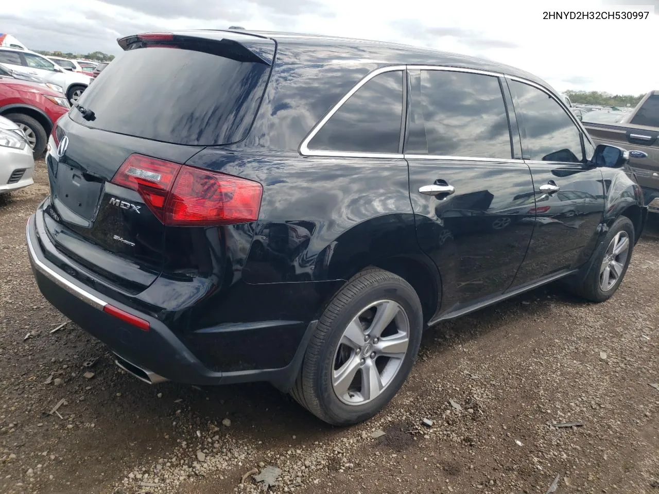 2012 Acura Mdx Technology VIN: 2HNYD2H32CH530997 Lot: 68770714