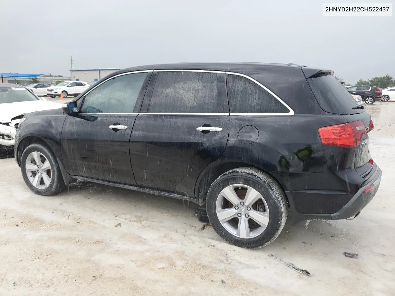 2012 Acura Mdx VIN: 2HNYD2H22CH522437 Lot: 69326454