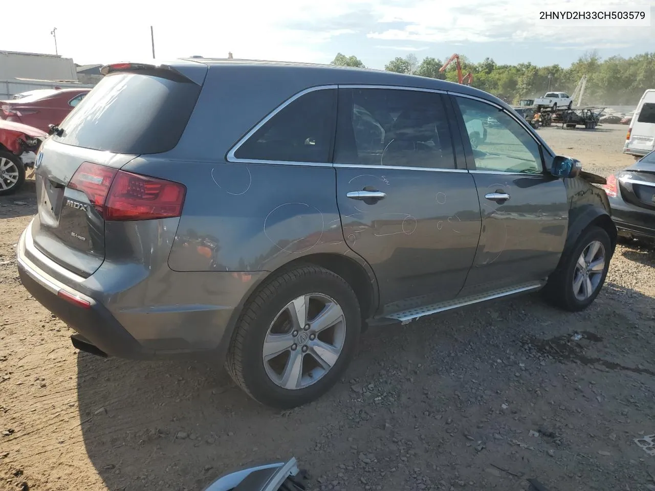 2012 Acura Mdx Technology VIN: 2HNYD2H33CH503579 Lot: 69424514