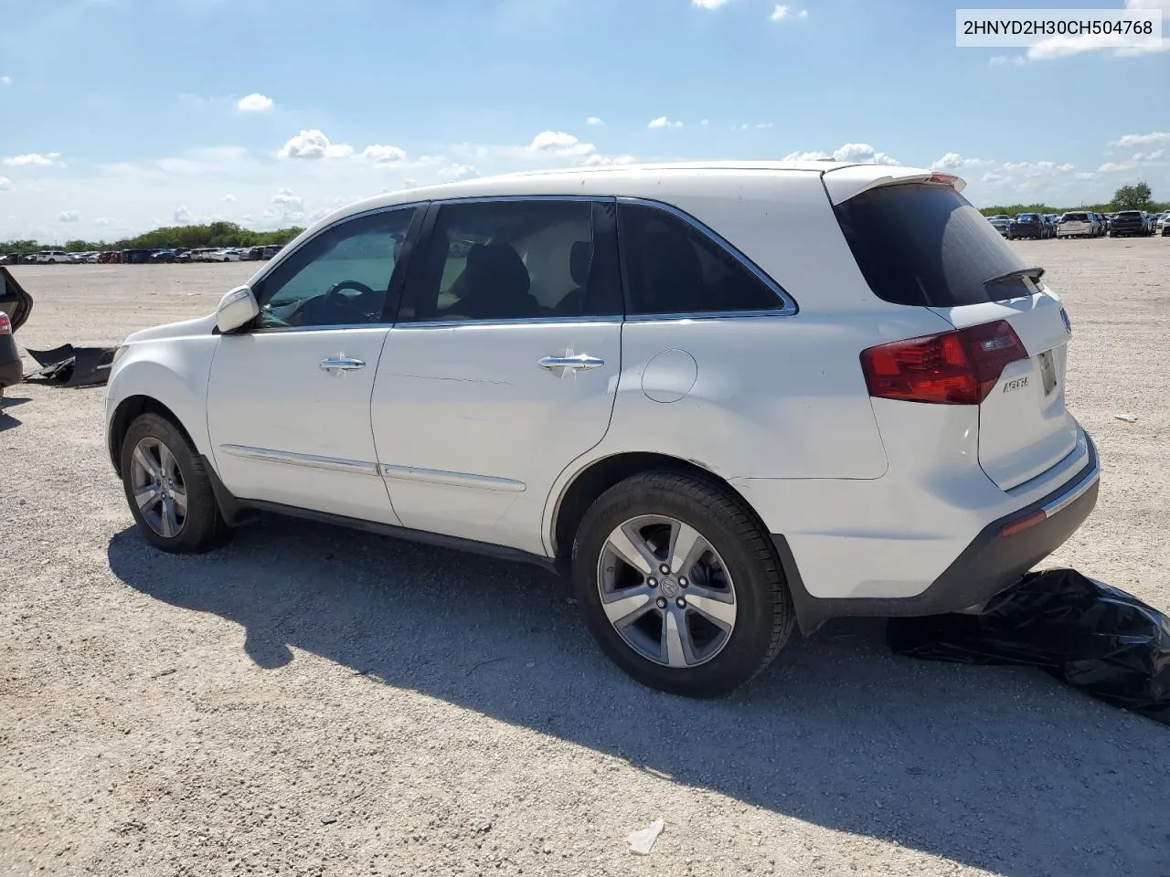 2012 Acura Mdx Technology VIN: 2HNYD2H30CH504768 Lot: 69769494