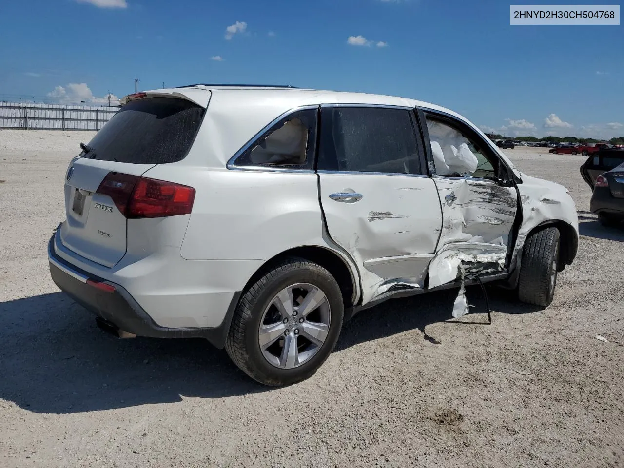 2012 Acura Mdx Technology VIN: 2HNYD2H30CH504768 Lot: 69769494