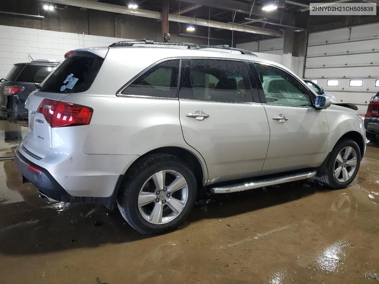 2012 Acura Mdx VIN: 2HNYD2H21CH505838 Lot: 70688284