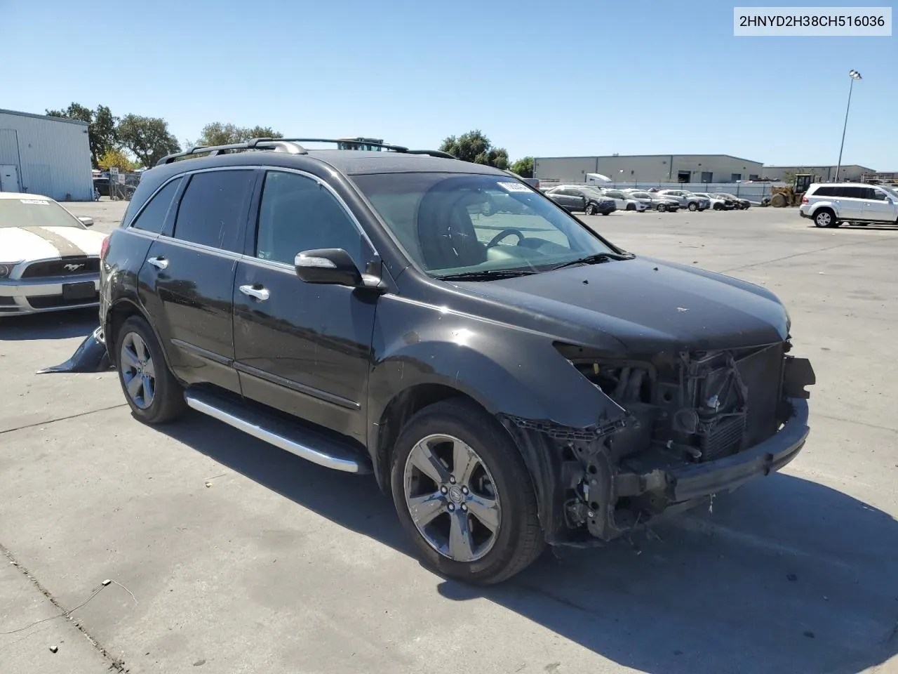 2012 Acura Mdx Technology VIN: 2HNYD2H38CH516036 Lot: 70806404