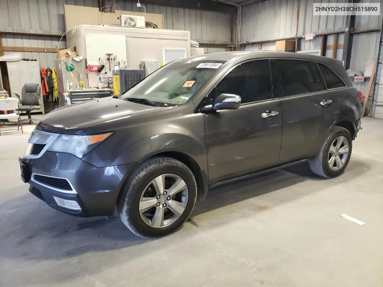 2012 Acura Mdx Technology VIN: 2HNYD2H38CH515890 Lot: 70961094