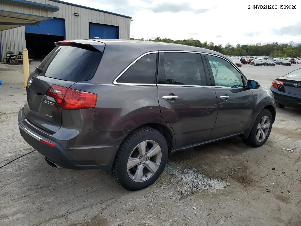 2012 Acura Mdx VIN: 2HNYD2H20CH509928 Lot: 71255514