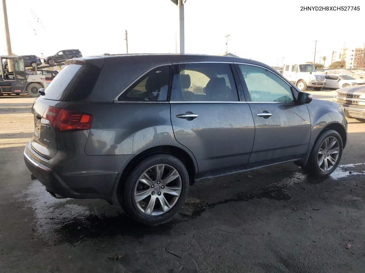 2012 Acura Mdx Advance VIN: 2HNYD2H8XCH527745 Lot: 71496614