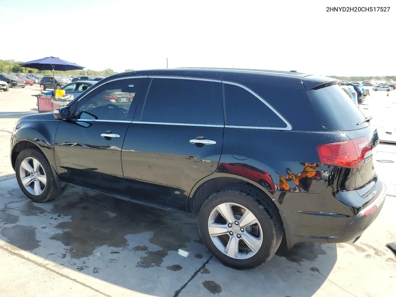 2012 Acura Mdx VIN: 2HNYD2H20CH517527 Lot: 71674494