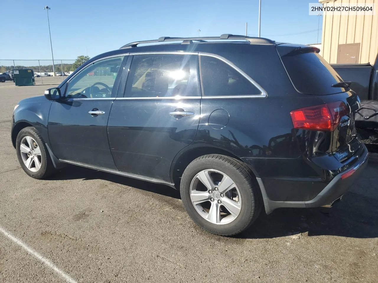 2012 Acura Mdx VIN: 2HNYD2H27CH509604 Lot: 71752334