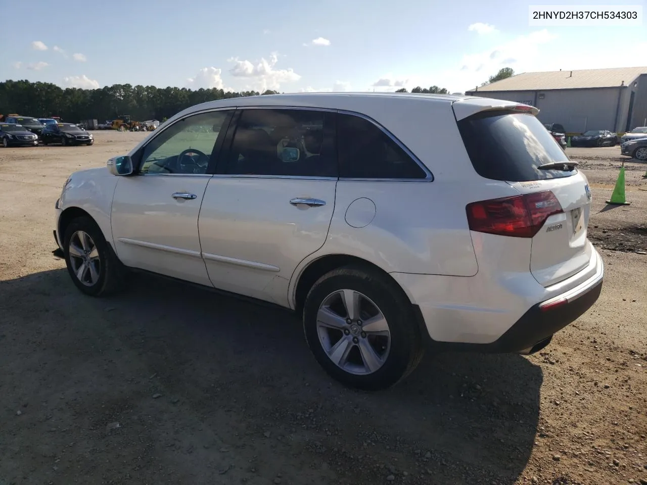 2012 Acura Mdx Technology VIN: 2HNYD2H37CH534303 Lot: 71765964