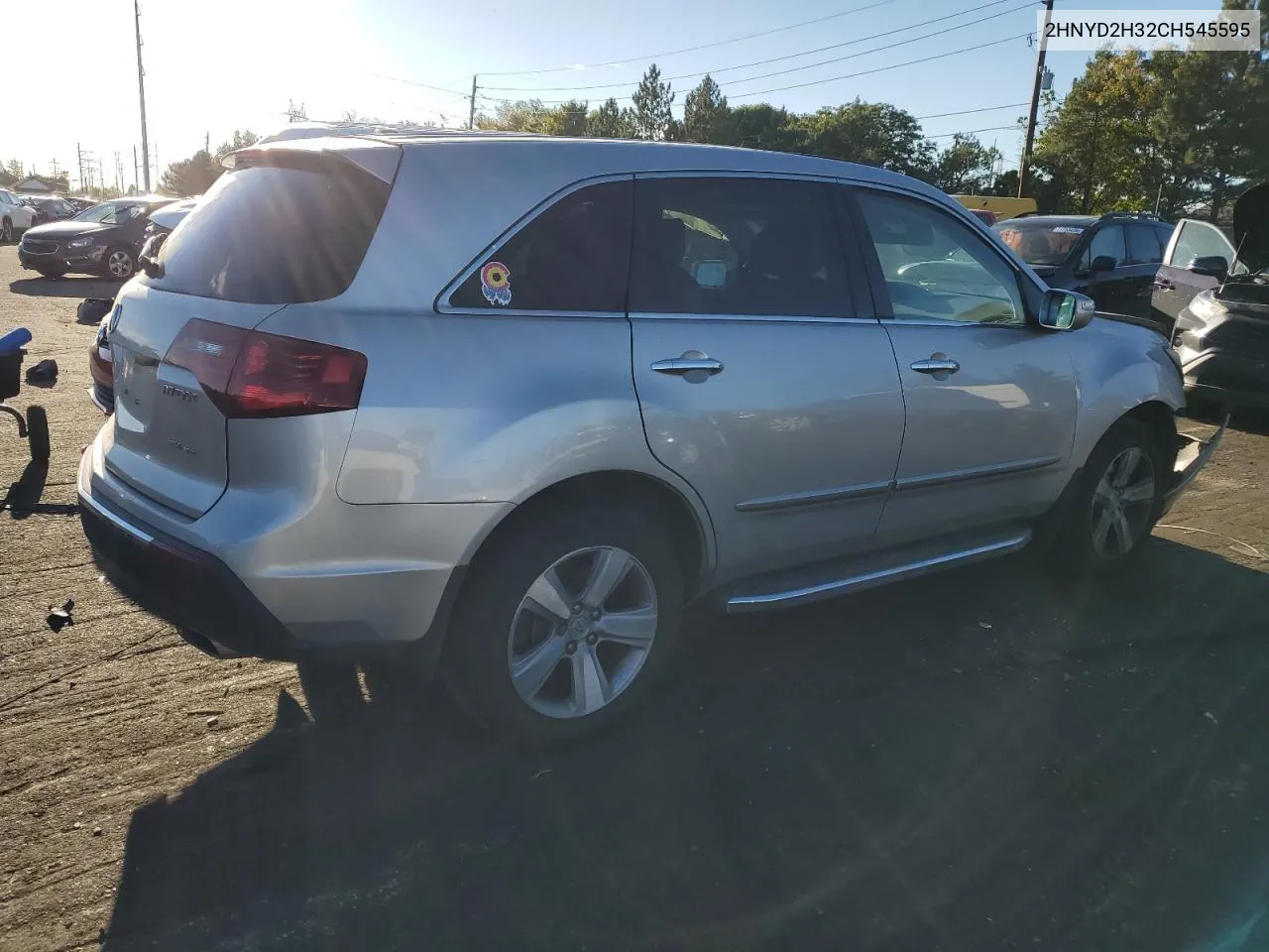 2012 Acura Mdx Technology VIN: 2HNYD2H32CH545595 Lot: 71960174