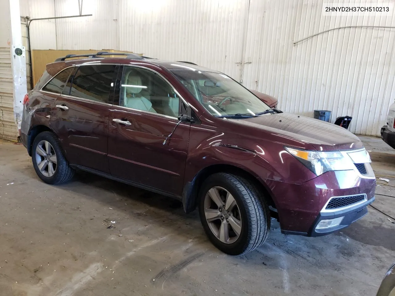 2012 Acura Mdx Technology VIN: 2HNYD2H37CH510213 Lot: 72472704