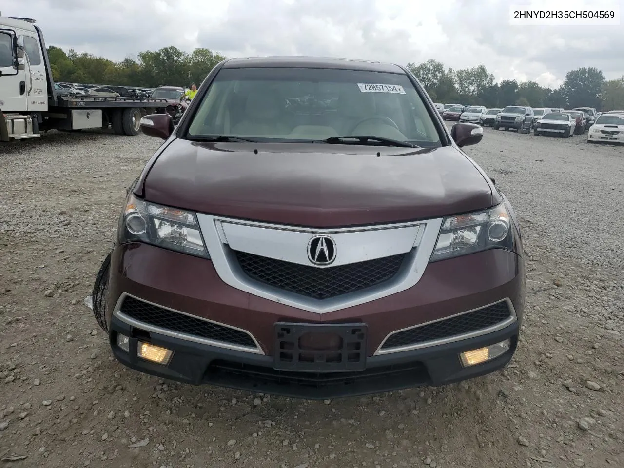 2HNYD2H35CH504569 2012 Acura Mdx Technology