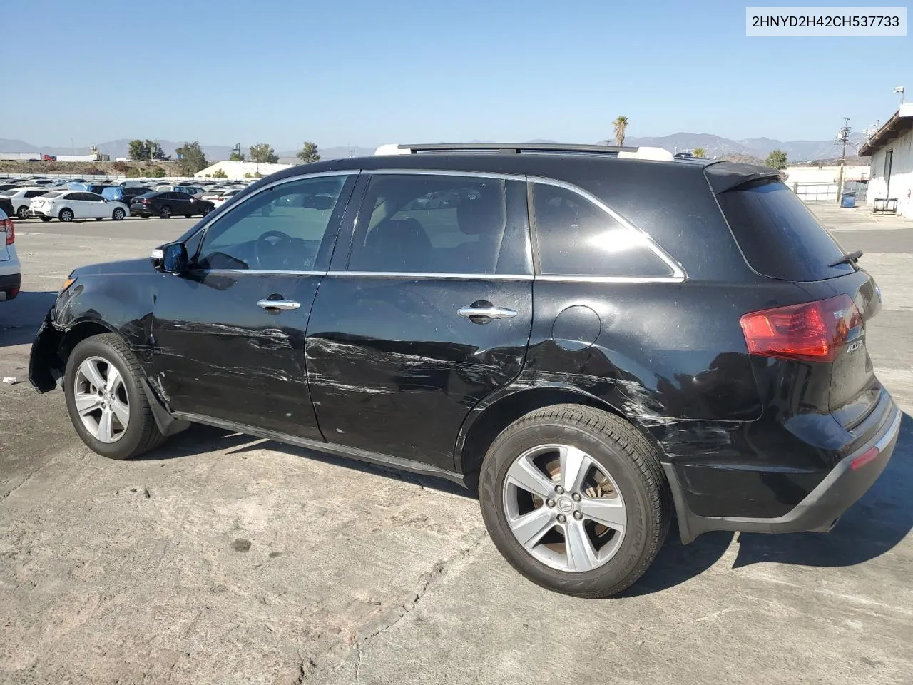 2012 Acura Mdx Technology VIN: 2HNYD2H42CH537733 Lot: 73056694