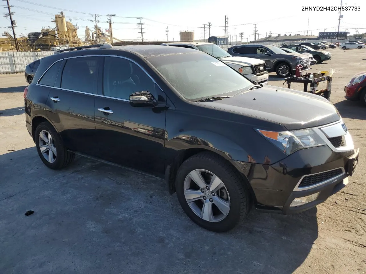 2012 Acura Mdx Technology VIN: 2HNYD2H42CH537733 Lot: 73056694