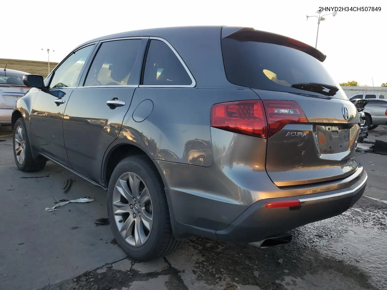 2012 Acura Mdx Technology VIN: 2HNYD2H34CH507849 Lot: 73110724