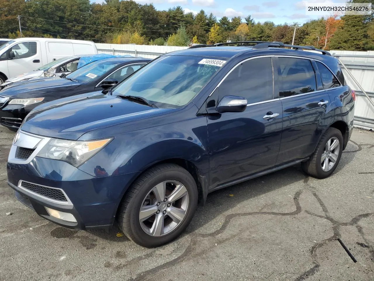 2HNYD2H32CH546276 2012 Acura Mdx Technology