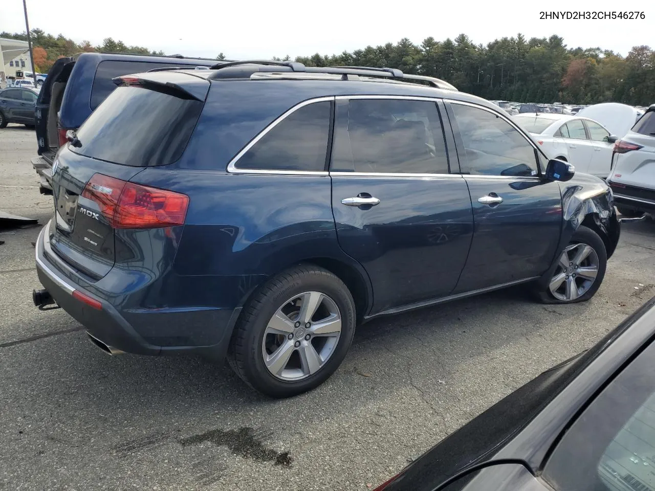 2012 Acura Mdx Technology VIN: 2HNYD2H32CH546276 Lot: 74699304