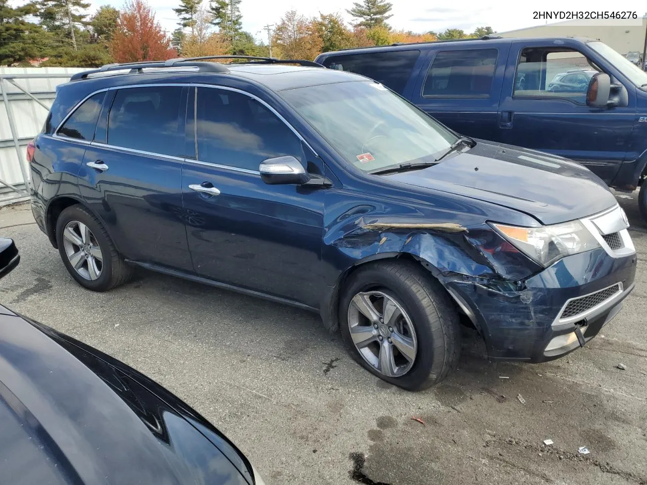 2012 Acura Mdx Technology VIN: 2HNYD2H32CH546276 Lot: 74699304