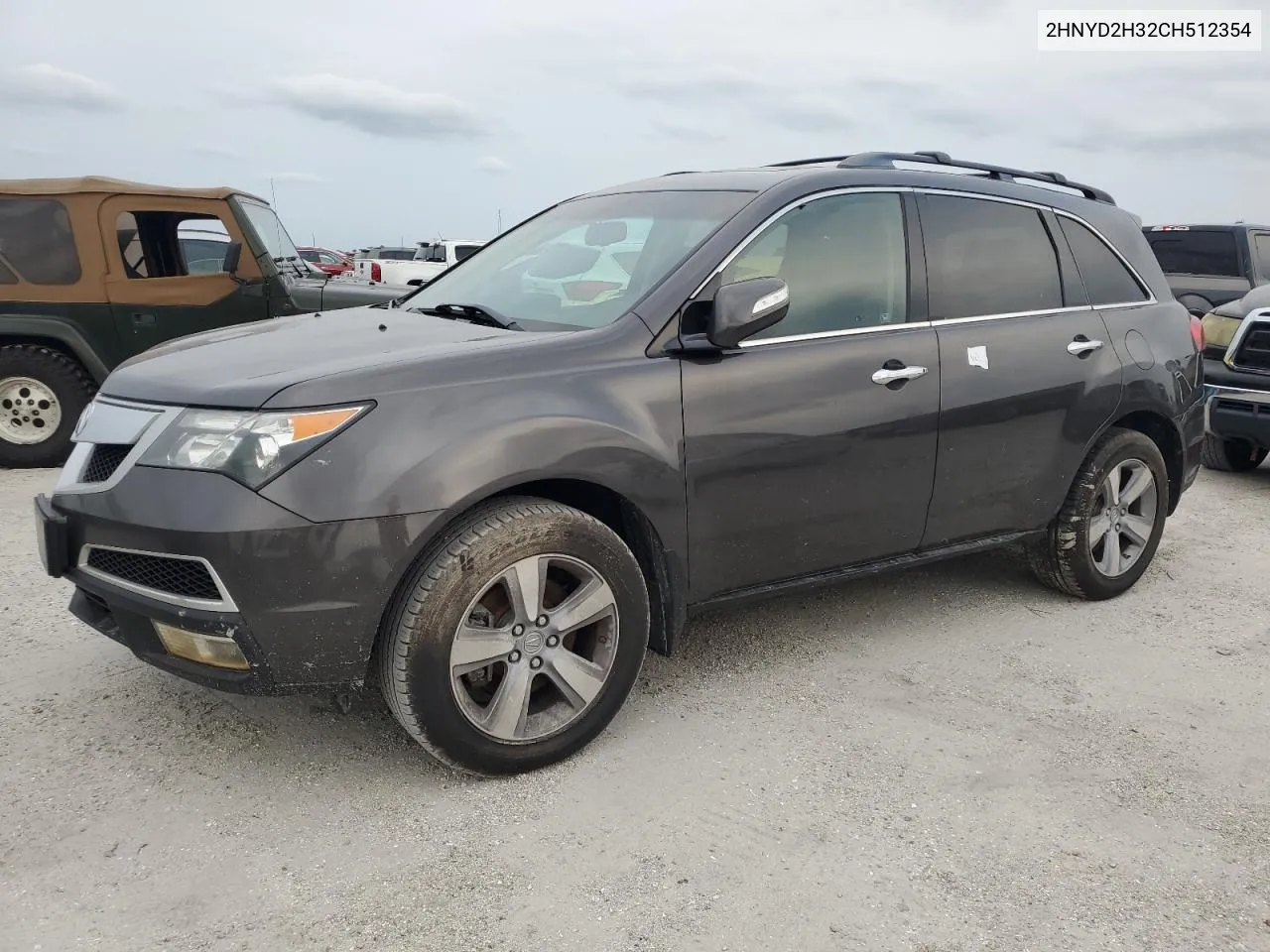 2012 Acura Mdx Technology VIN: 2HNYD2H32CH512354 Lot: 74968164