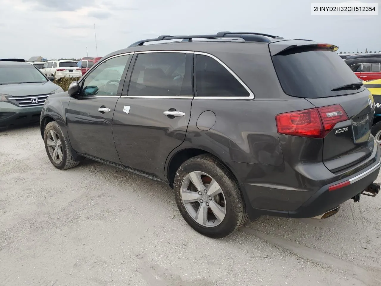 2012 Acura Mdx Technology VIN: 2HNYD2H32CH512354 Lot: 74968164