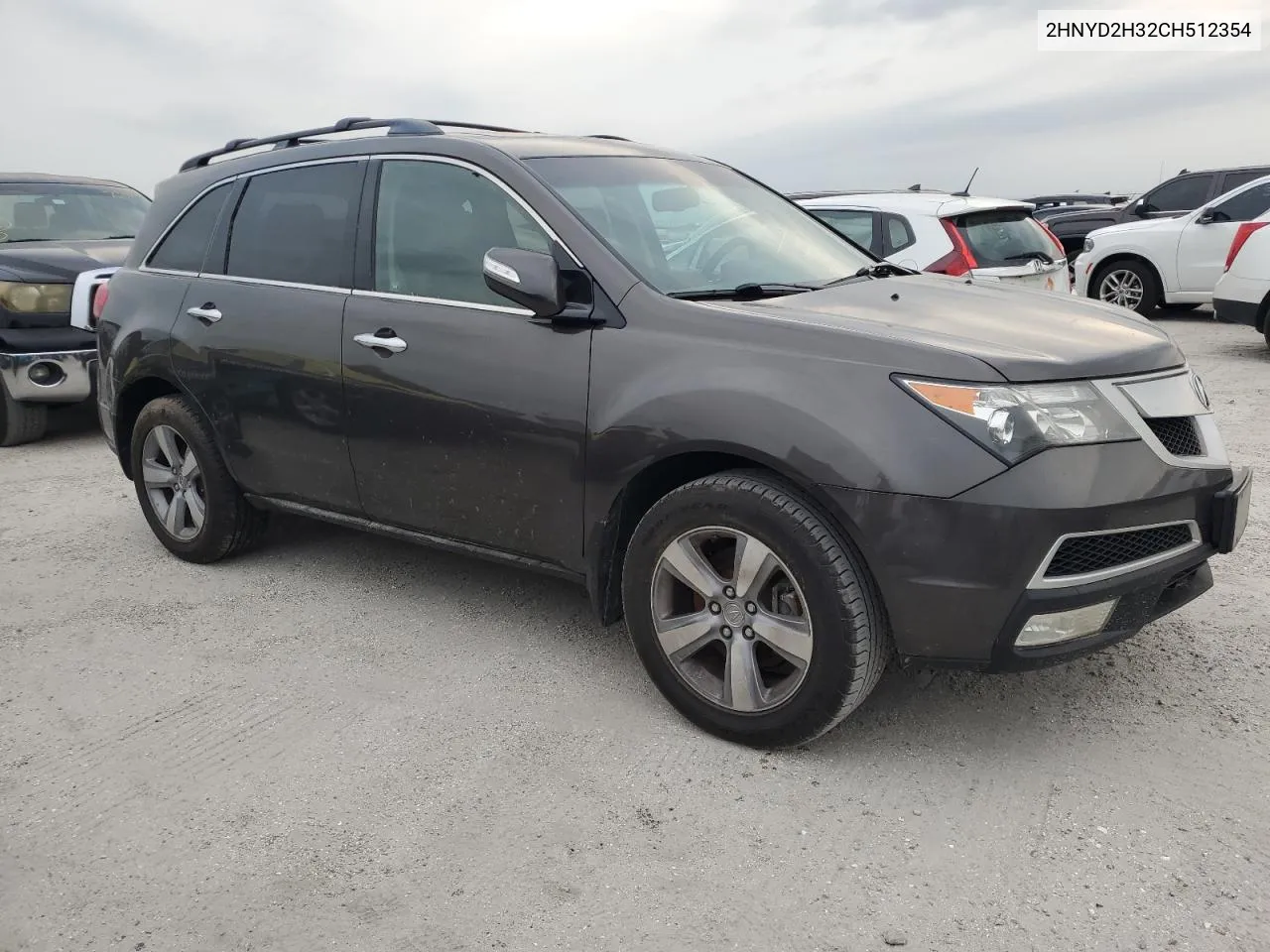 2012 Acura Mdx Technology VIN: 2HNYD2H32CH512354 Lot: 74968164