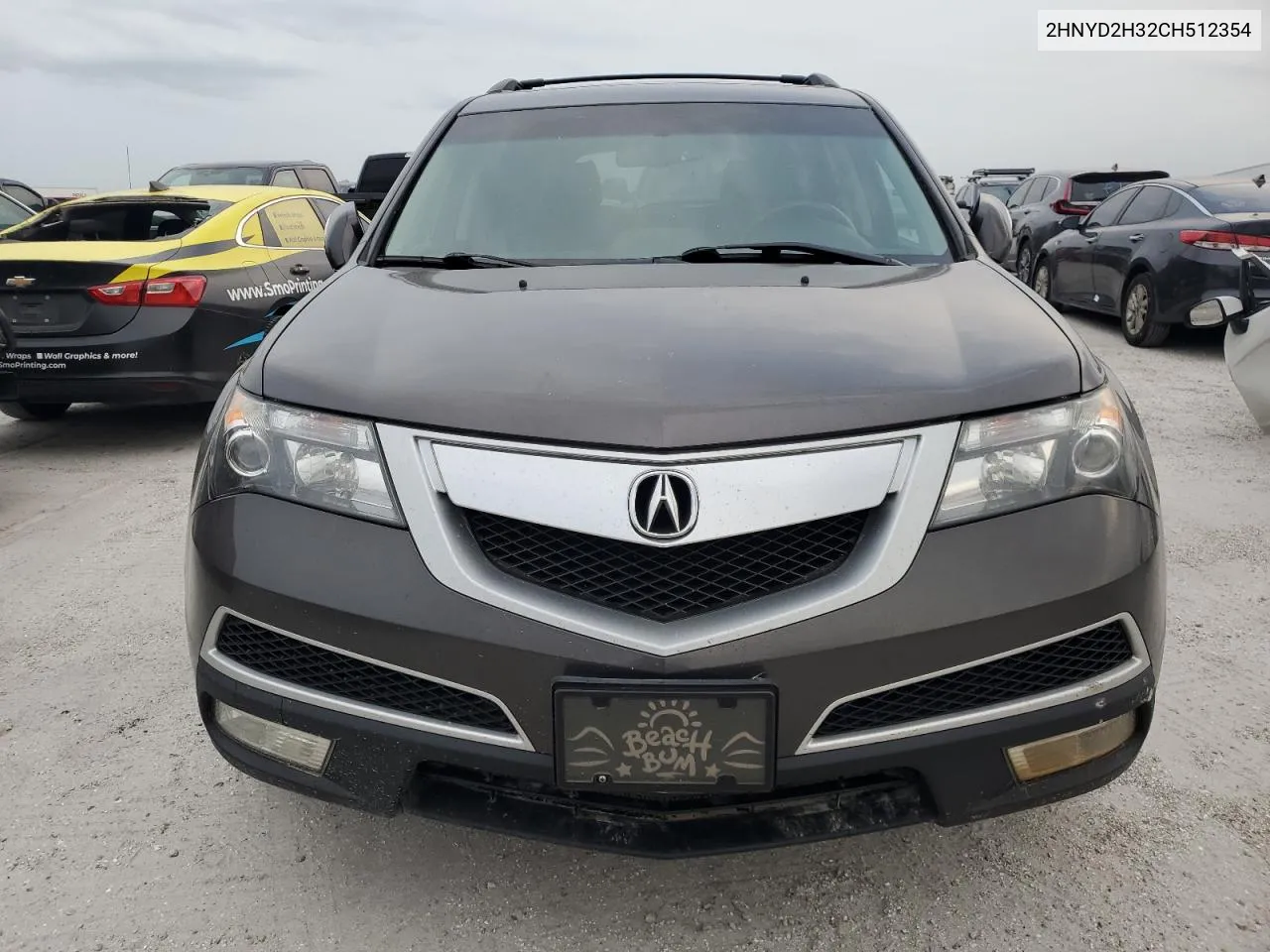 2012 Acura Mdx Technology VIN: 2HNYD2H32CH512354 Lot: 74968164