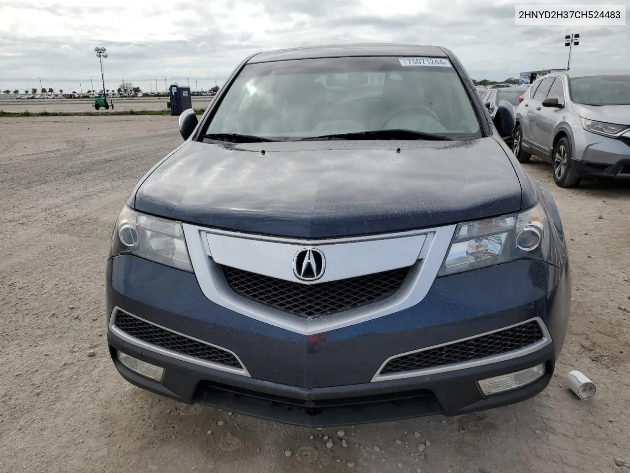 2012 Acura Mdx Technology VIN: 2HNYD2H37CH524483 Lot: 75071244