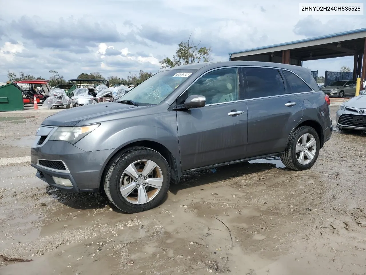 2012 Acura Mdx VIN: 2HNYD2H24CH535528 Lot: 75427964