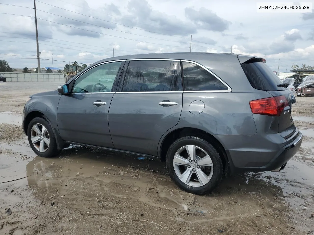 2012 Acura Mdx VIN: 2HNYD2H24CH535528 Lot: 75427964