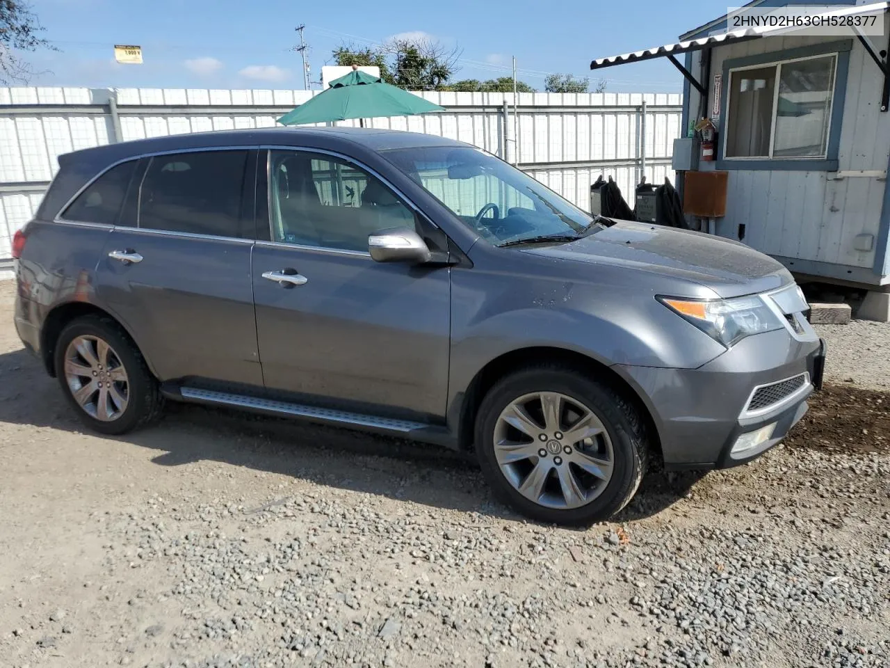 2012 Acura Mdx Advance VIN: 2HNYD2H63CH528377 Lot: 75559254