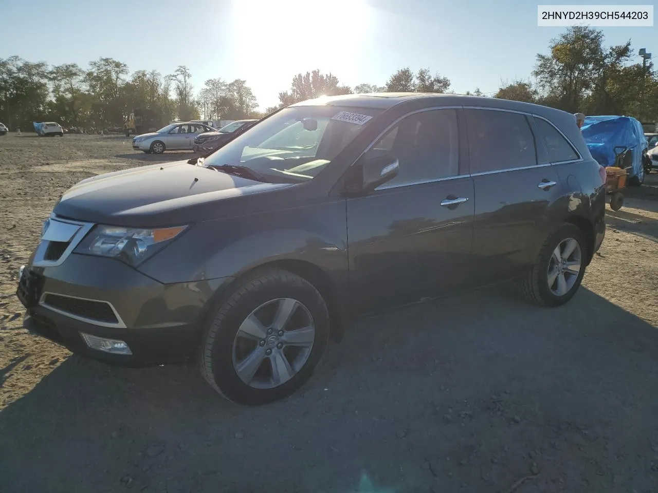 2012 Acura Mdx Technology VIN: 2HNYD2H39CH544203 Lot: 76693394