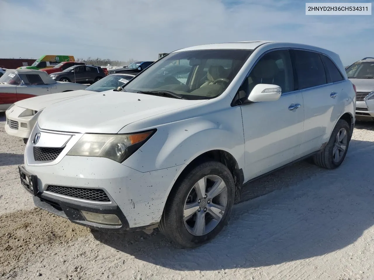 2012 Acura Mdx Technology VIN: 2HNYD2H36CH534311 Lot: 77032104