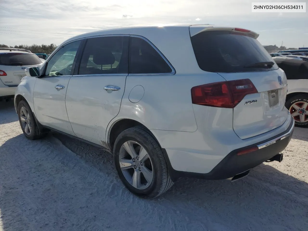 2012 Acura Mdx Technology VIN: 2HNYD2H36CH534311 Lot: 77032104