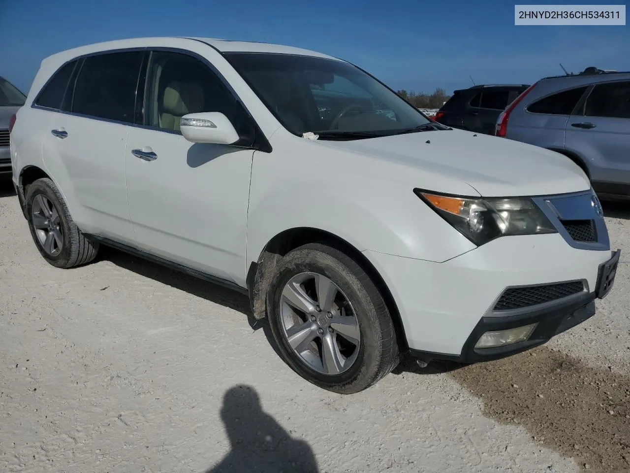 2012 Acura Mdx Technology VIN: 2HNYD2H36CH534311 Lot: 77032104