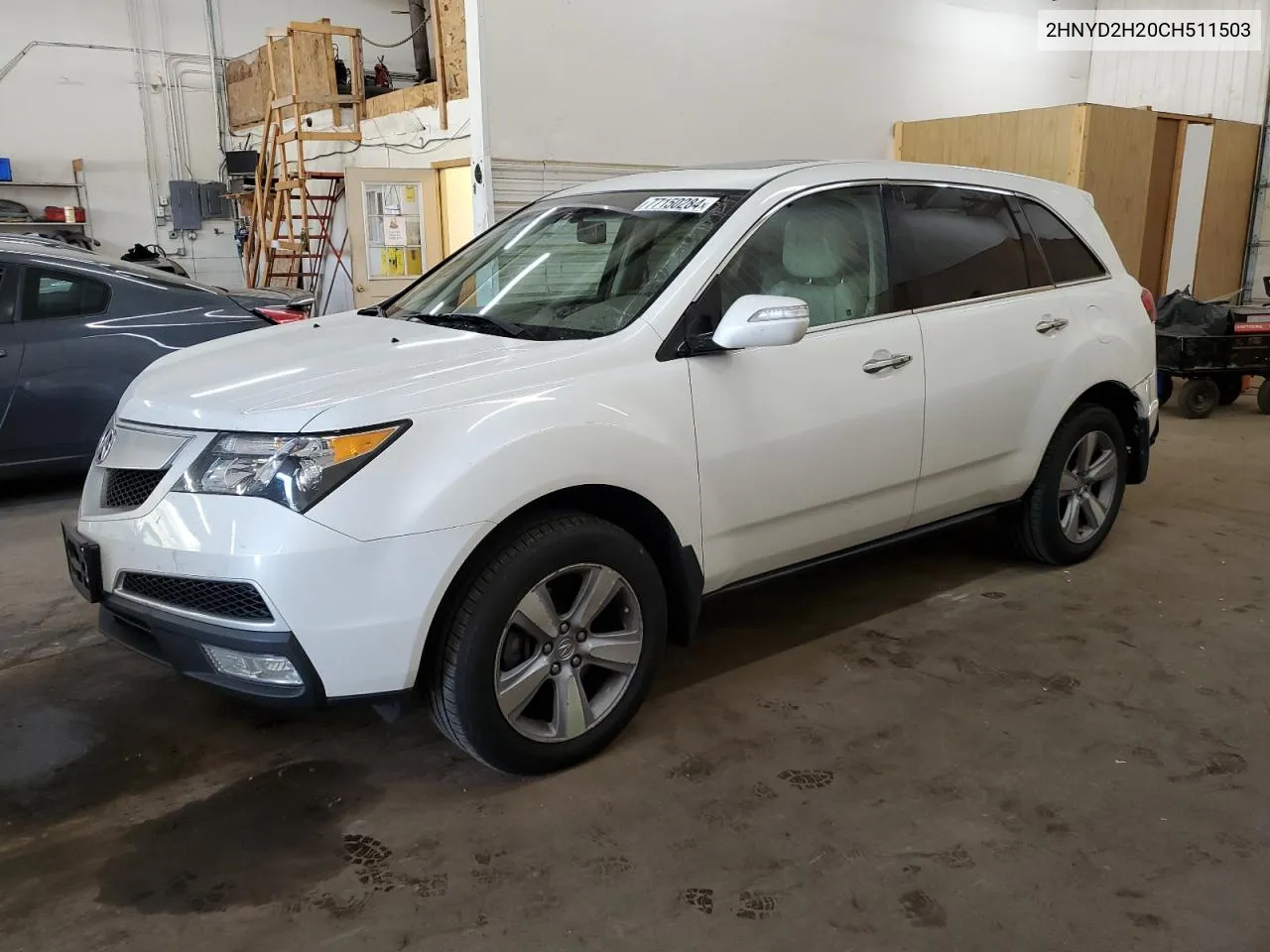 2012 Acura Mdx VIN: 2HNYD2H20CH511503 Lot: 77150284