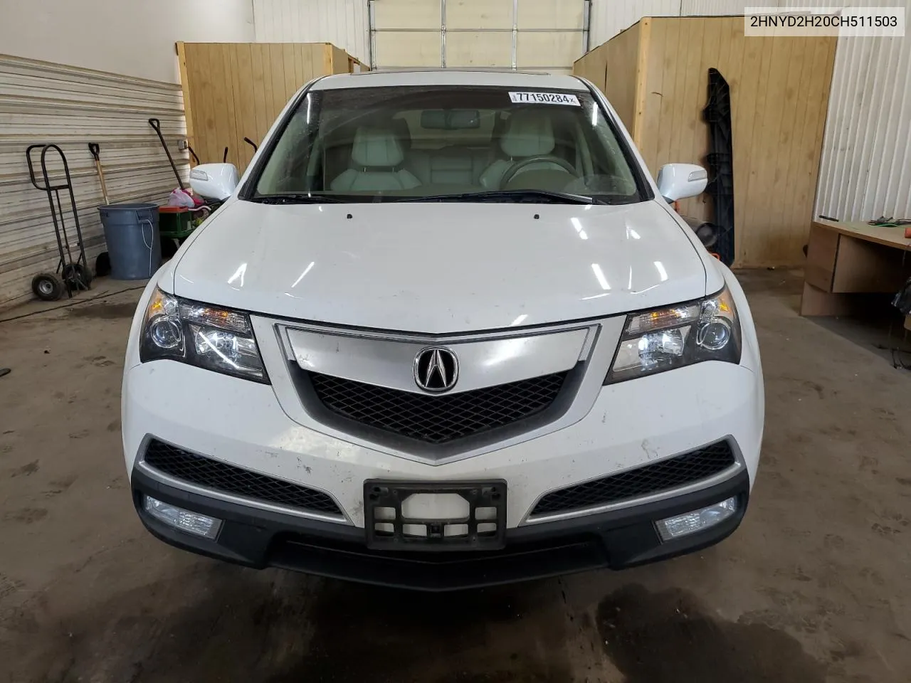 2012 Acura Mdx VIN: 2HNYD2H20CH511503 Lot: 77150284