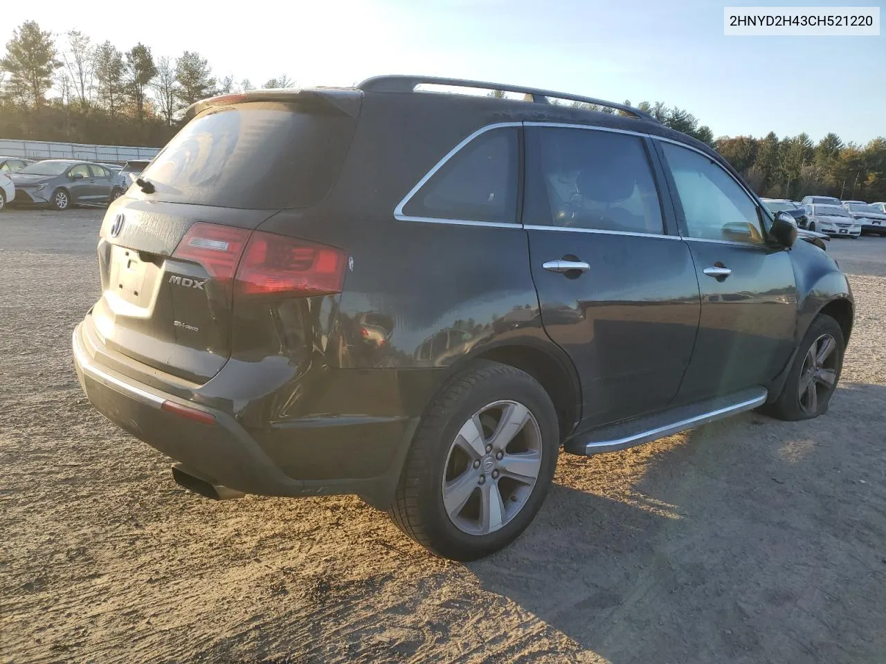 2012 Acura Mdx Technology VIN: 2HNYD2H43CH521220 Lot: 77440084