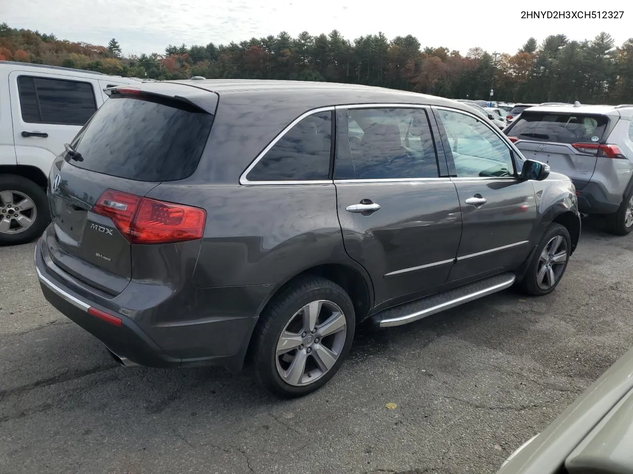 2012 Acura Mdx Technology VIN: 2HNYD2H3XCH512327 Lot: 77847704