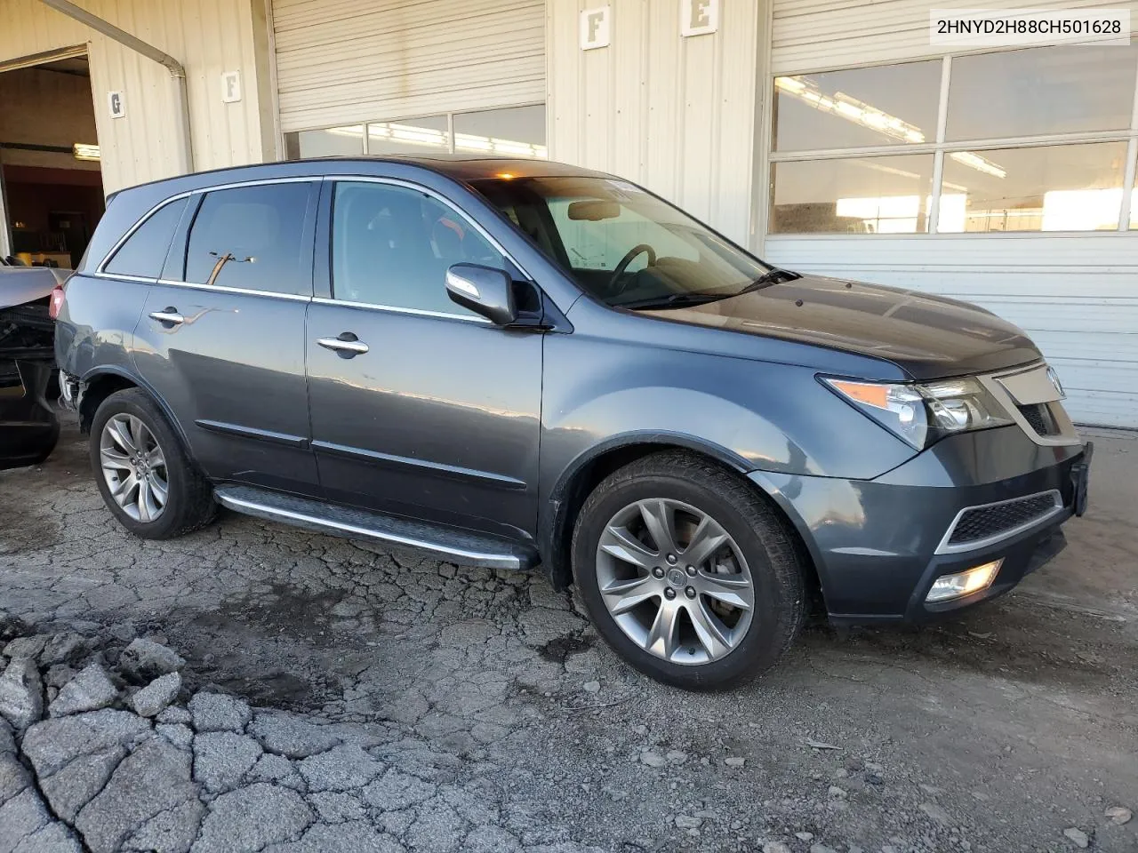 2012 Acura Mdx Advance VIN: 2HNYD2H88CH501628 Lot: 78049464