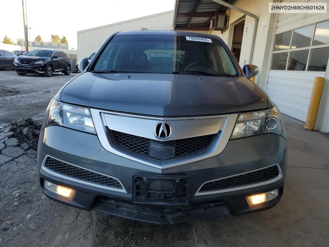 2012 Acura Mdx Advance VIN: 2HNYD2H88CH501628 Lot: 78049464