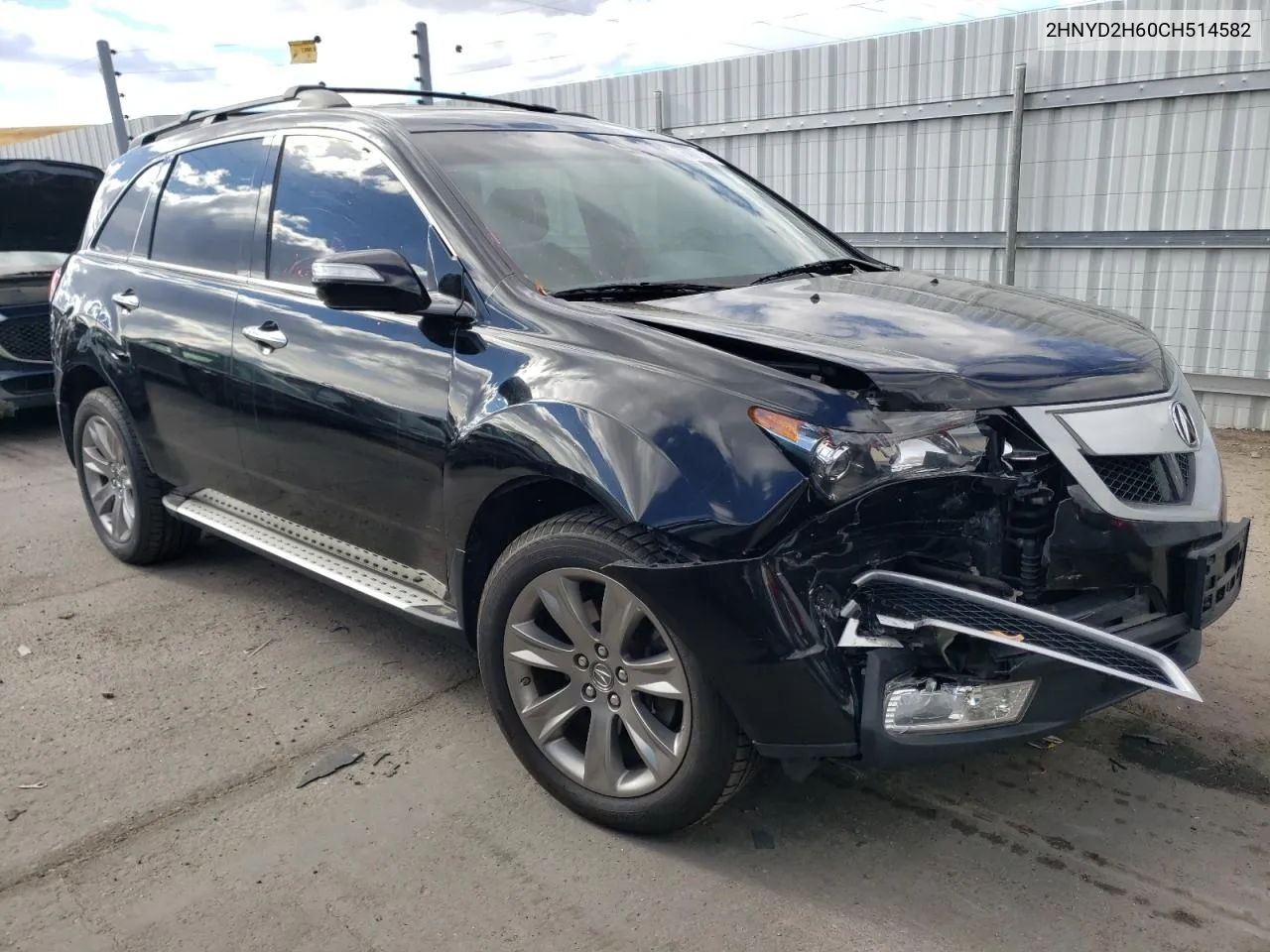 2012 Acura Mdx Advance VIN: 2HNYD2H60CH514582 Lot: 78429124