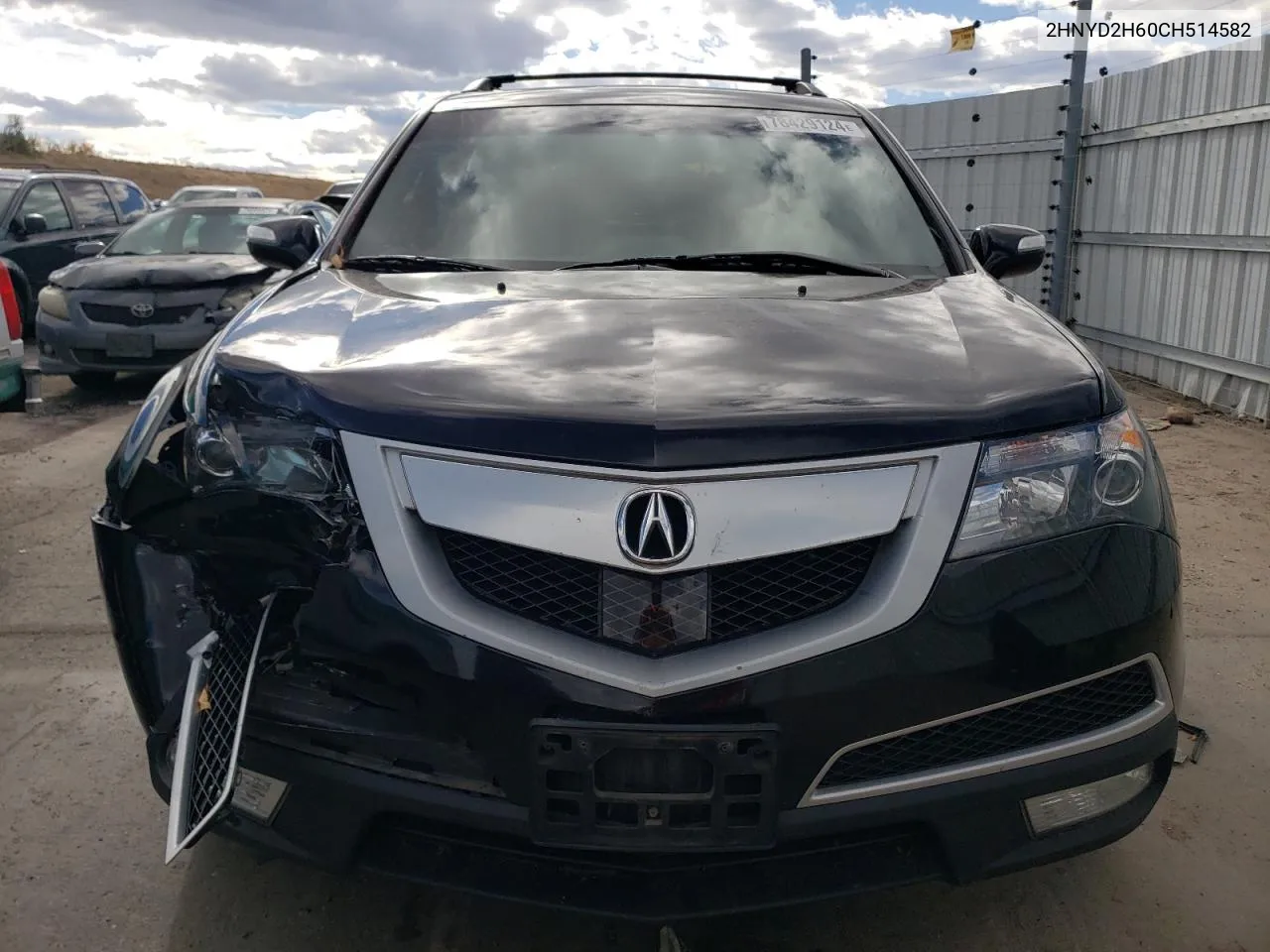 2012 Acura Mdx Advance VIN: 2HNYD2H60CH514582 Lot: 78429124