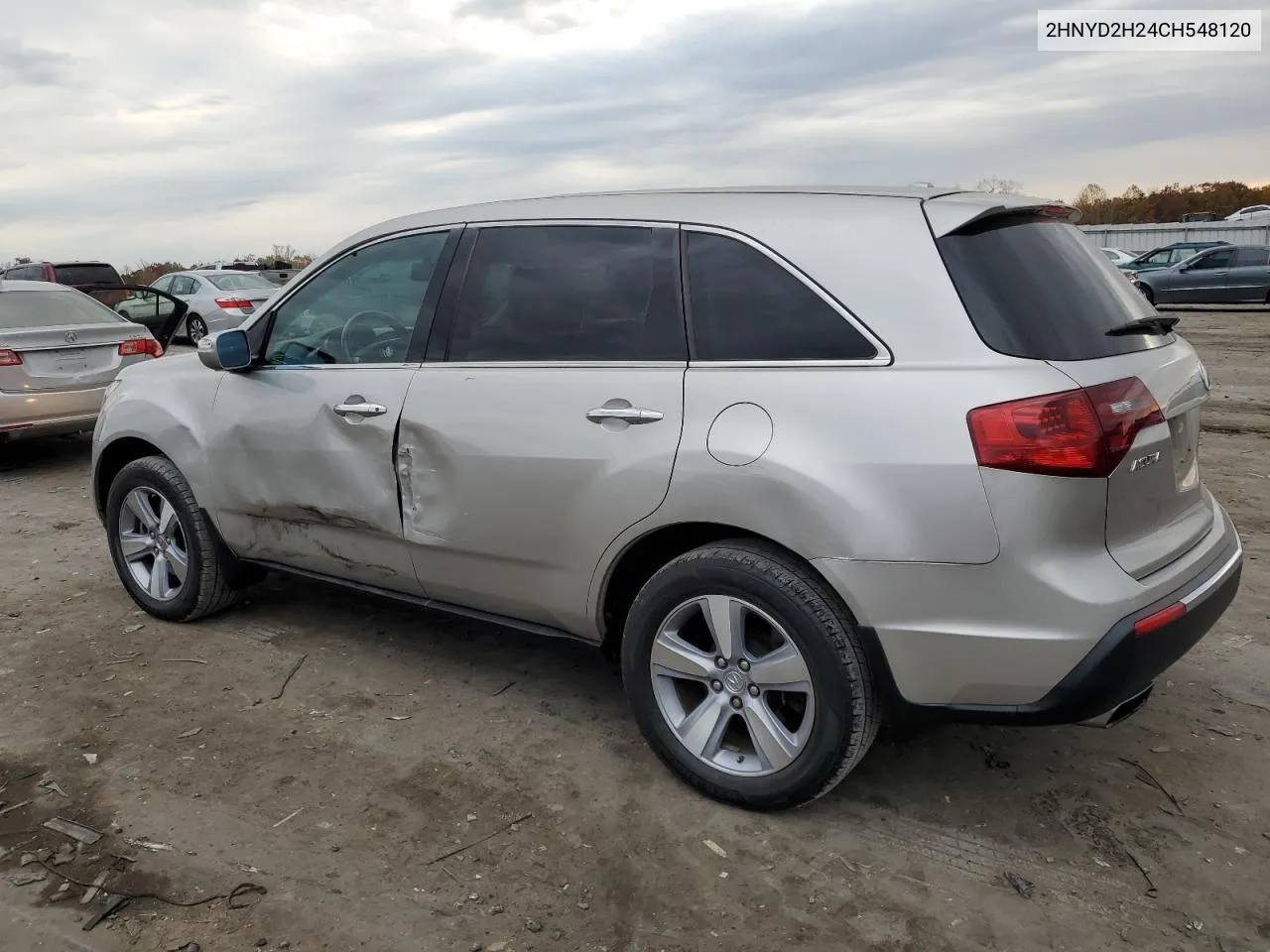 2012 Acura Mdx VIN: 2HNYD2H24CH548120 Lot: 78801204