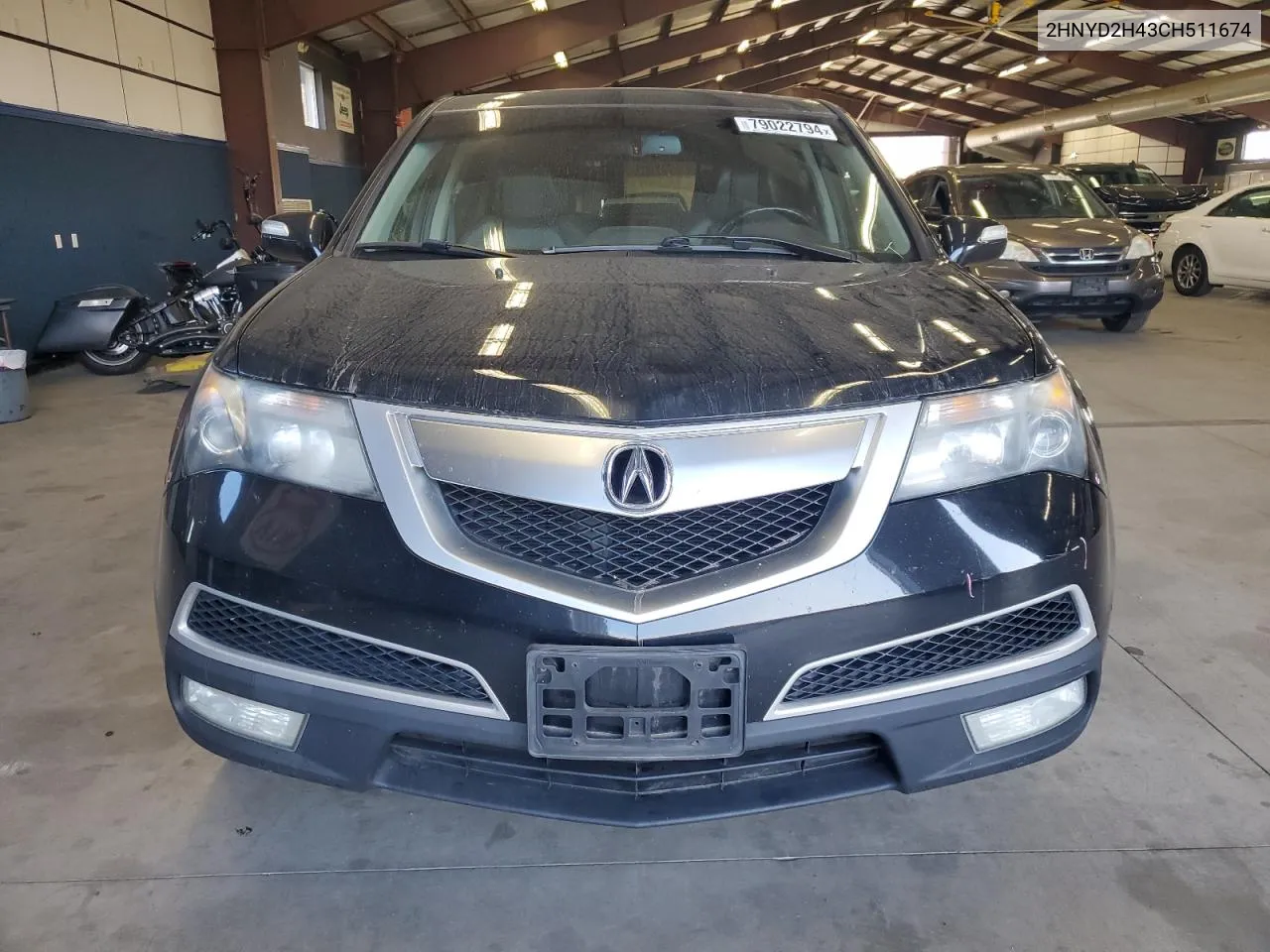 2012 Acura Mdx Technology VIN: 2HNYD2H43CH511674 Lot: 79022794