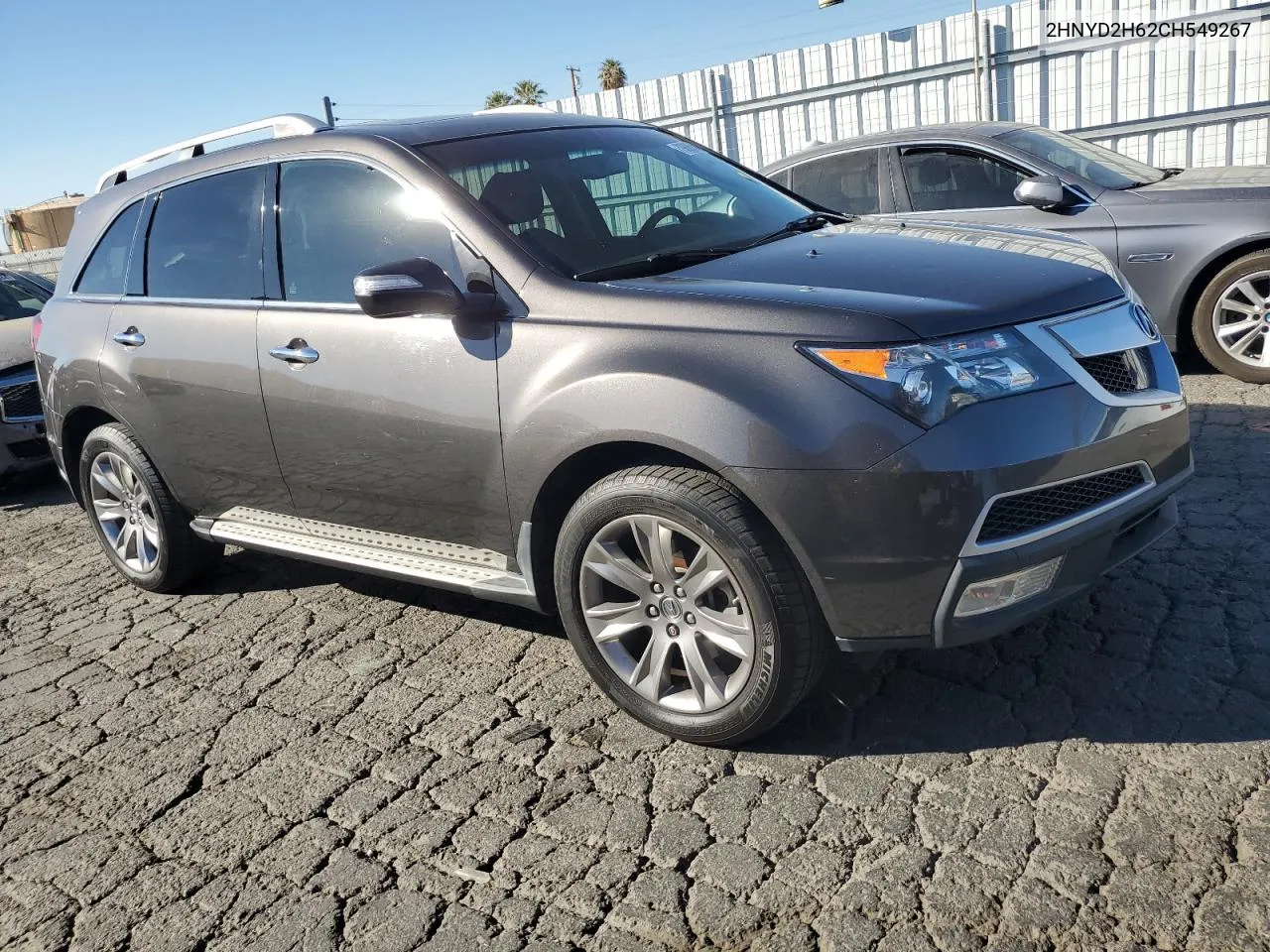 2012 Acura Mdx Advance VIN: 2HNYD2H62CH549267 Lot: 79896684