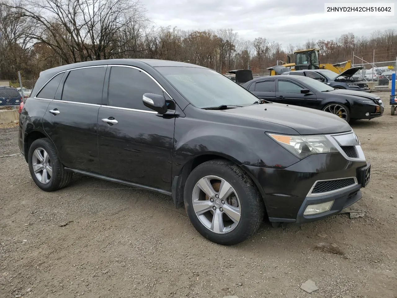 2012 Acura Mdx Technology VIN: 2HNYD2H42CH516042 Lot: 80565564